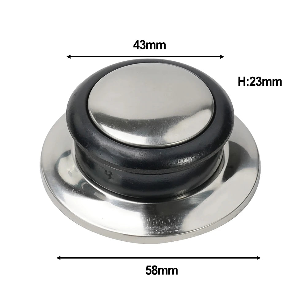 2pcs Stainless Steel Pot Lid Knob Replacement | Cookware Handle Cookware Lid Knob Babs