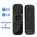M8 Wireless Air Mouse Mini Keyboard 2.4G Bluetooth TV Remote Wireless Air Mouse Keyboard Babs M8