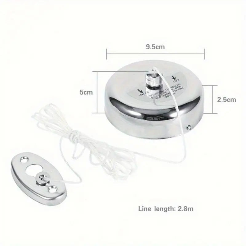 Telescopic Stainless Steel Clothesline – Adjustable 1–9m Indoor/Outdoor Telescopic Clothesline Babs