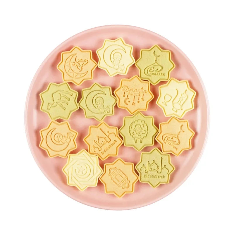 Ramadan Eid Cookie Cutters Set – 8/10Pcs Islamic Baking Molds Cookie Cutter Set Babs