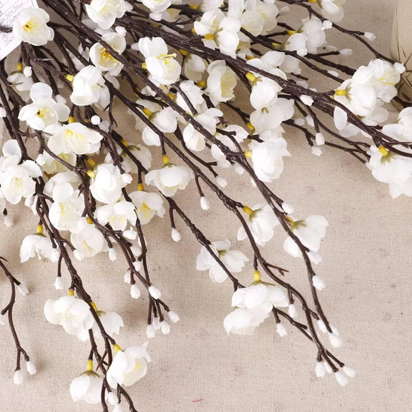 Artificial Silk Plum Blossom Branch – Wedding & Home Décor Artificial Flower Branch Babs