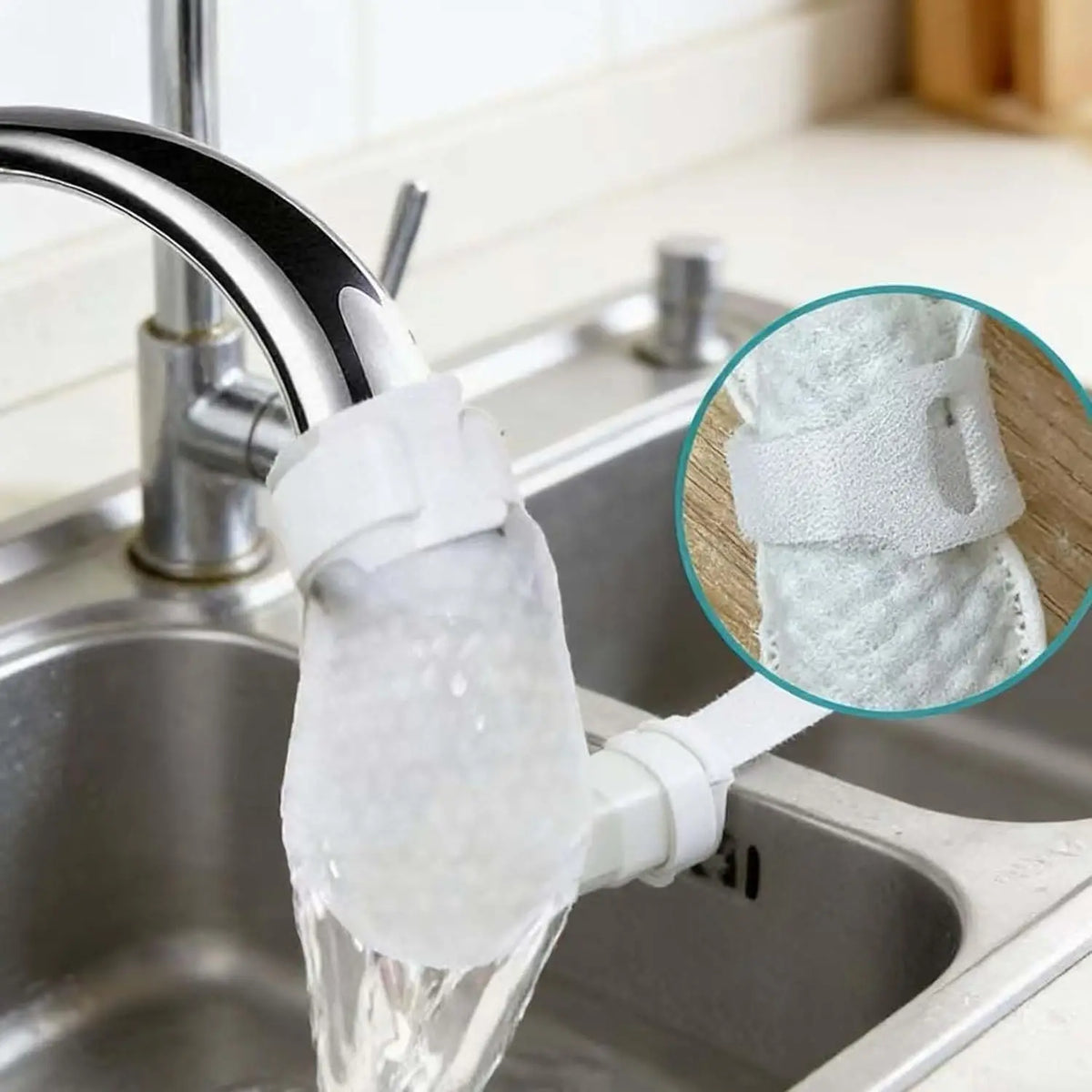 Faucet Filter Cotton – Anti-Splash Tap Water Purifier Faucet Water Filter Babs