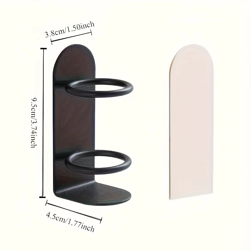 Wall Mounted Electric Toothbrush Holder – Self-Adhesive Metal Toothbrush Wall Holder Babs