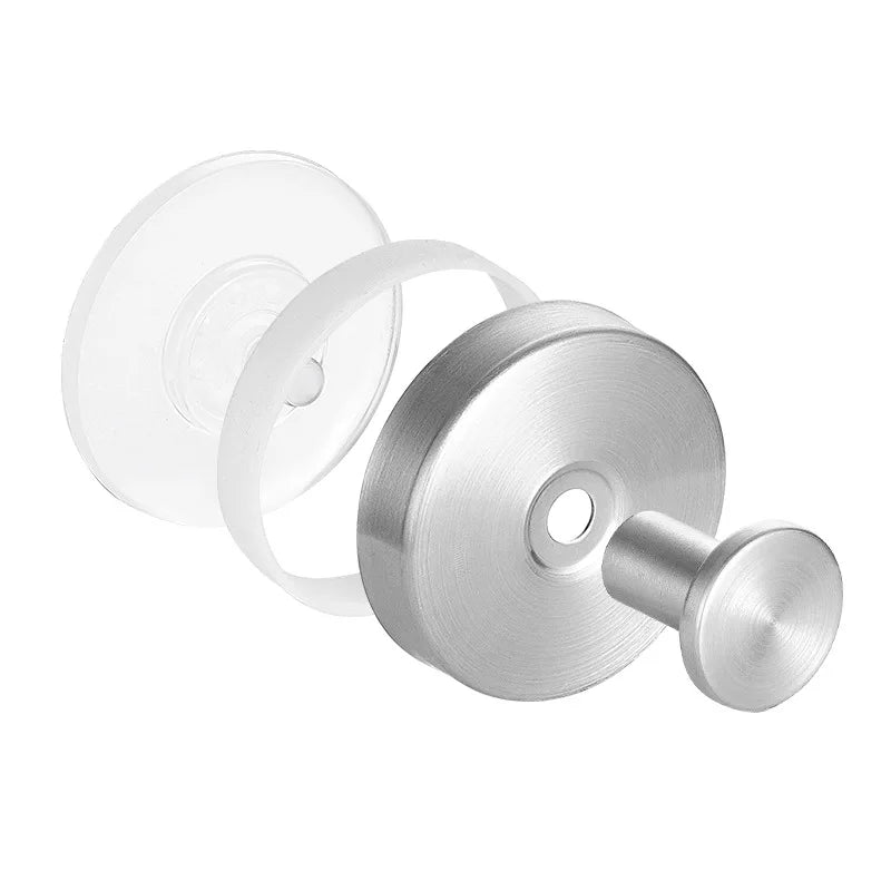 Stainless Steel Suction Cup Hook – No-Drill Waterproof Wall Hook Suction Cup Hook Babs