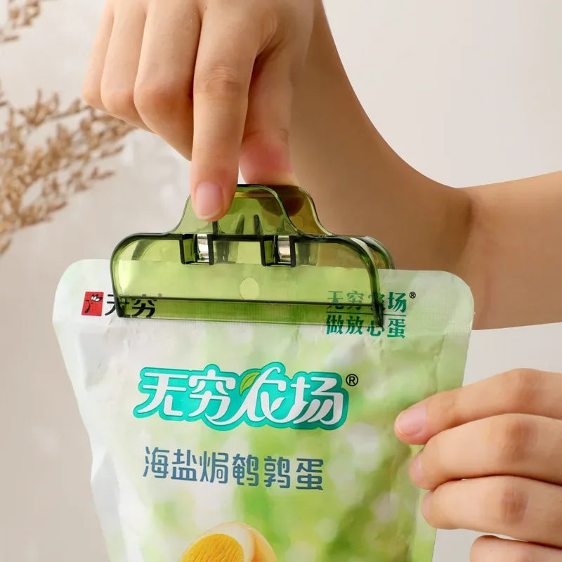 Food Bag Sealing Clips – Airtight PET Kitchen Storage Clips Food Bag Clips Babs