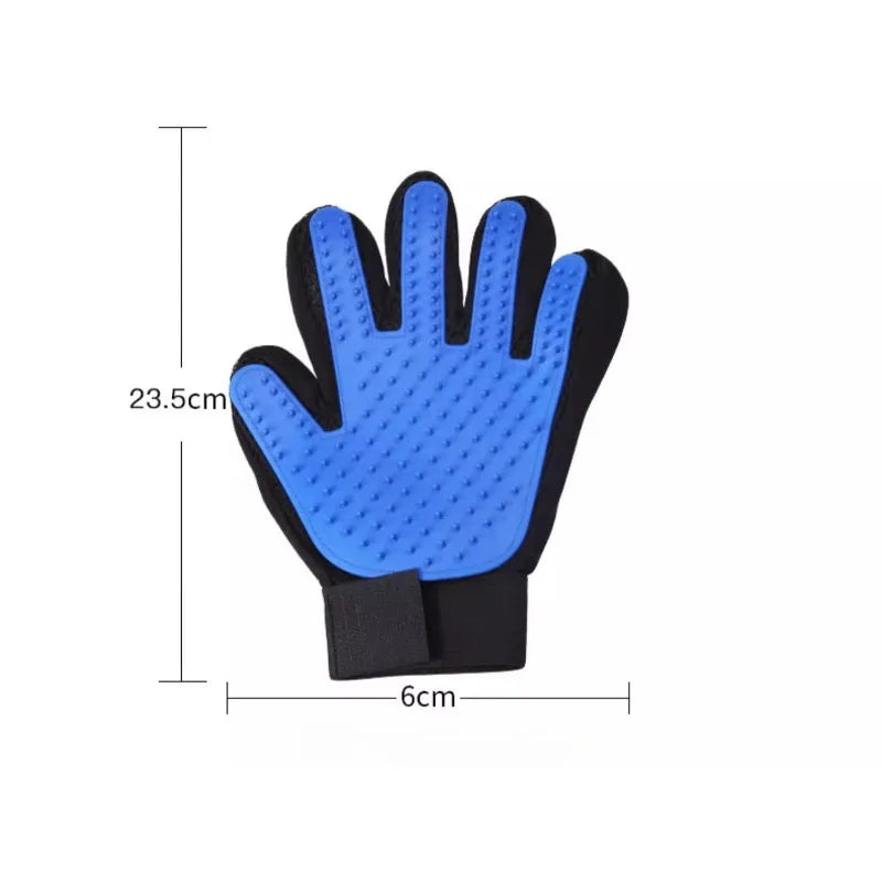Pet Grooming Glove – Deshedding Brush for Cats & Dogs Pet Grooming Glove Babs