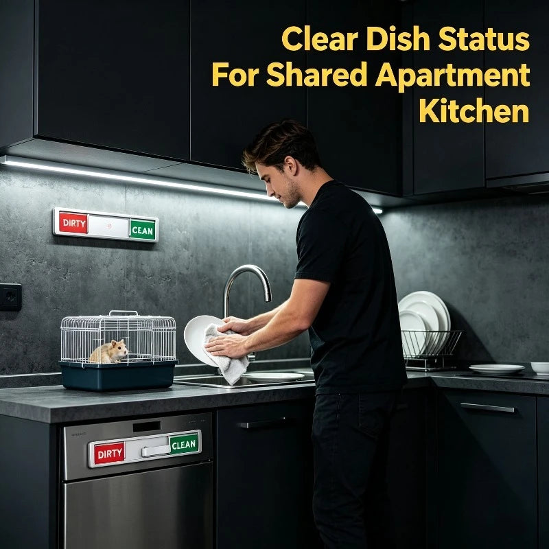 Dishwasher Clean Dirty Indicator Magnet Sign Dishwasher Magnet Sign Babs