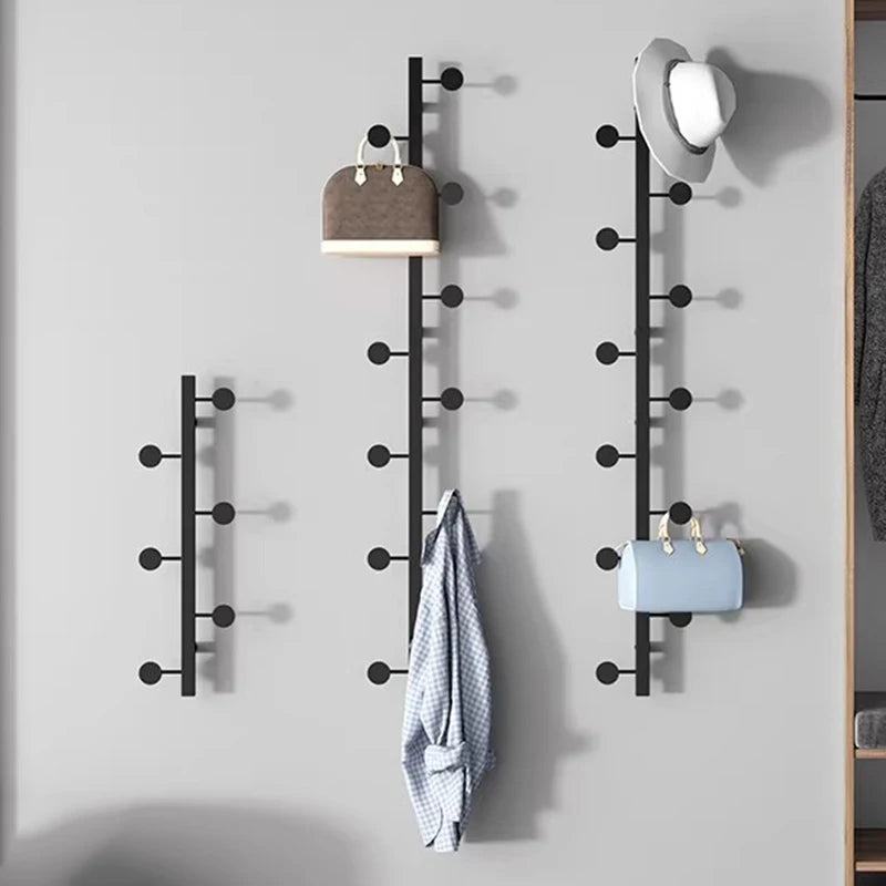 Nordic Luxury Wall Coat Rack – 6-Hook Modern Metal Hanger Wall Coat Rack Babs