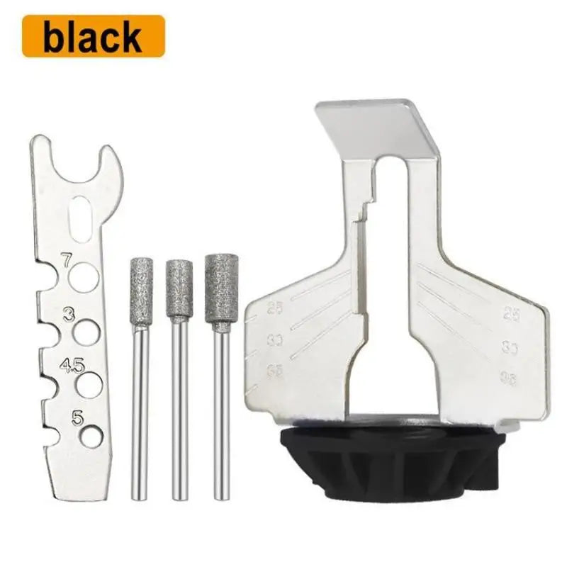 Electric Chainsaw Sharpening Kit – 5pc Grinding Tool Set Chainsaw Sharpening Kit Babs