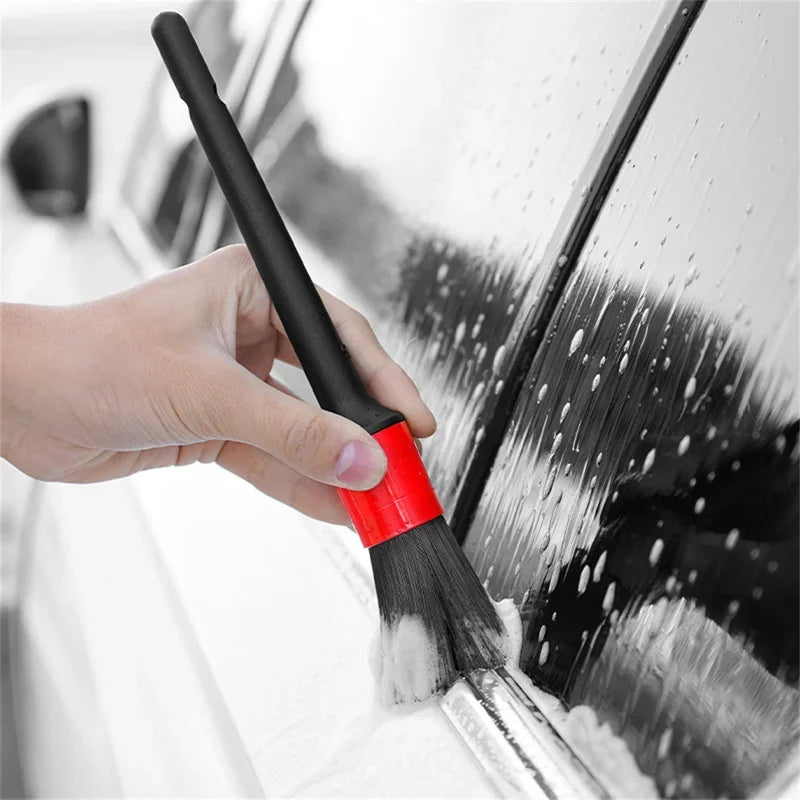 5-Piece Car Detailing Brush Set – Soft Interior Cleaning Kit Car Detailing Brushes Babs