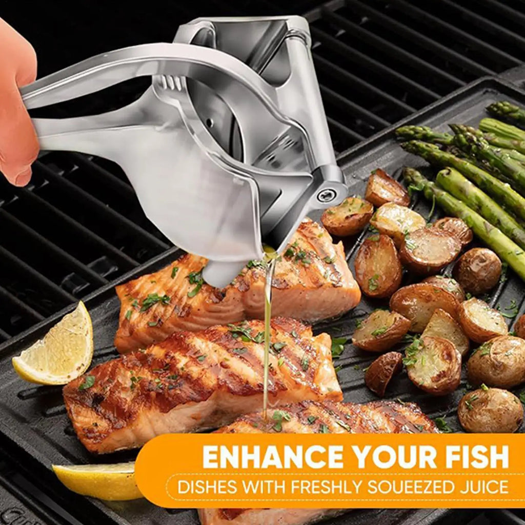 Heavy Duty Manual Citrus Juicer – Metal Alloy Lemon Squeezer Manual Citrus Juicer Babs