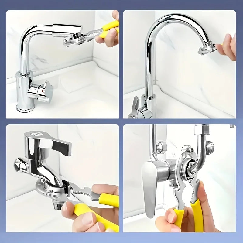 Universal Faucet Aerator Wrench & Nozzle Removal Tool Faucet Aerator Wrench Babs