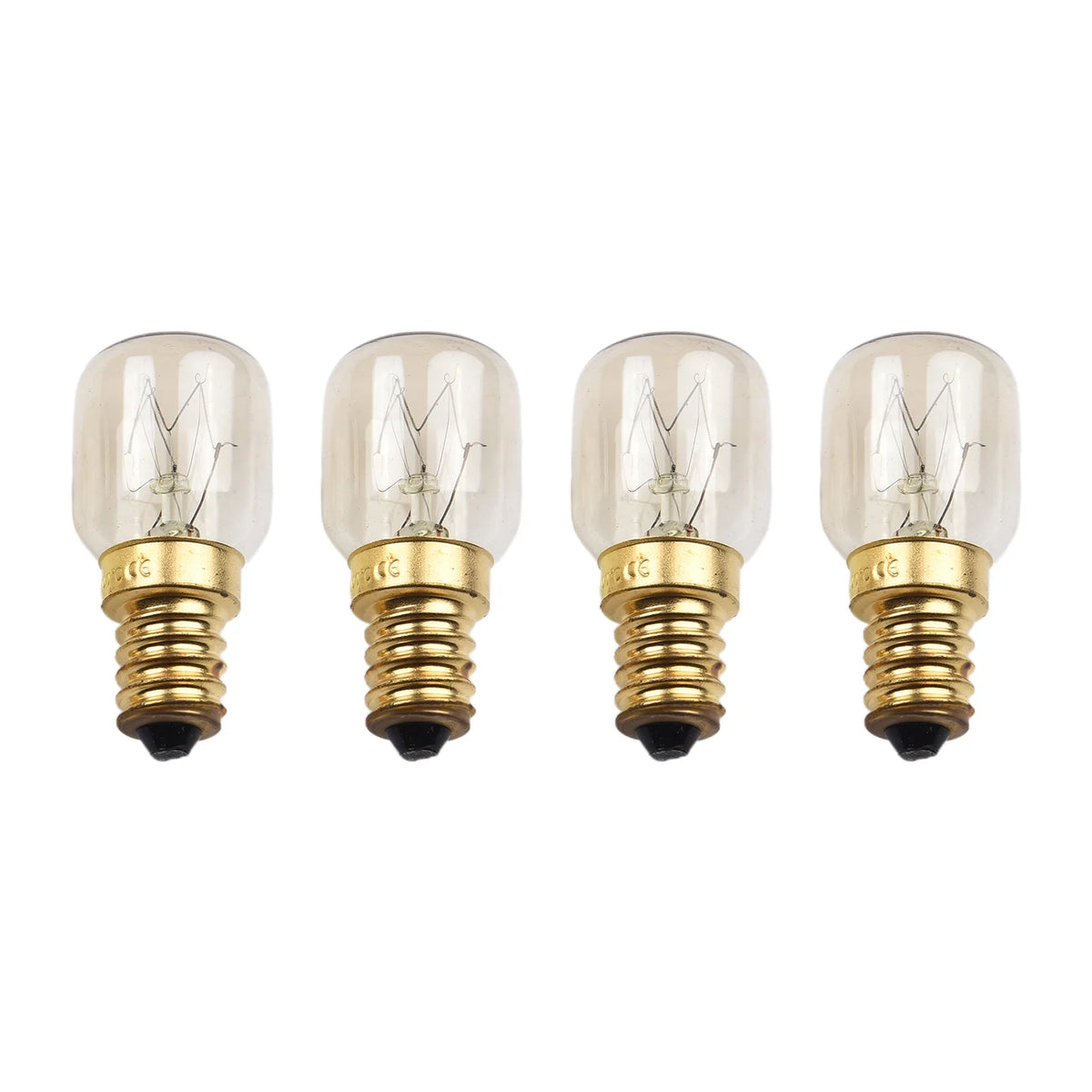 4PCS E14 Globe Bulbs 15W 25W 240V Oven Refrigerator Replacement Replacement Light Bulbs Babs 25W
