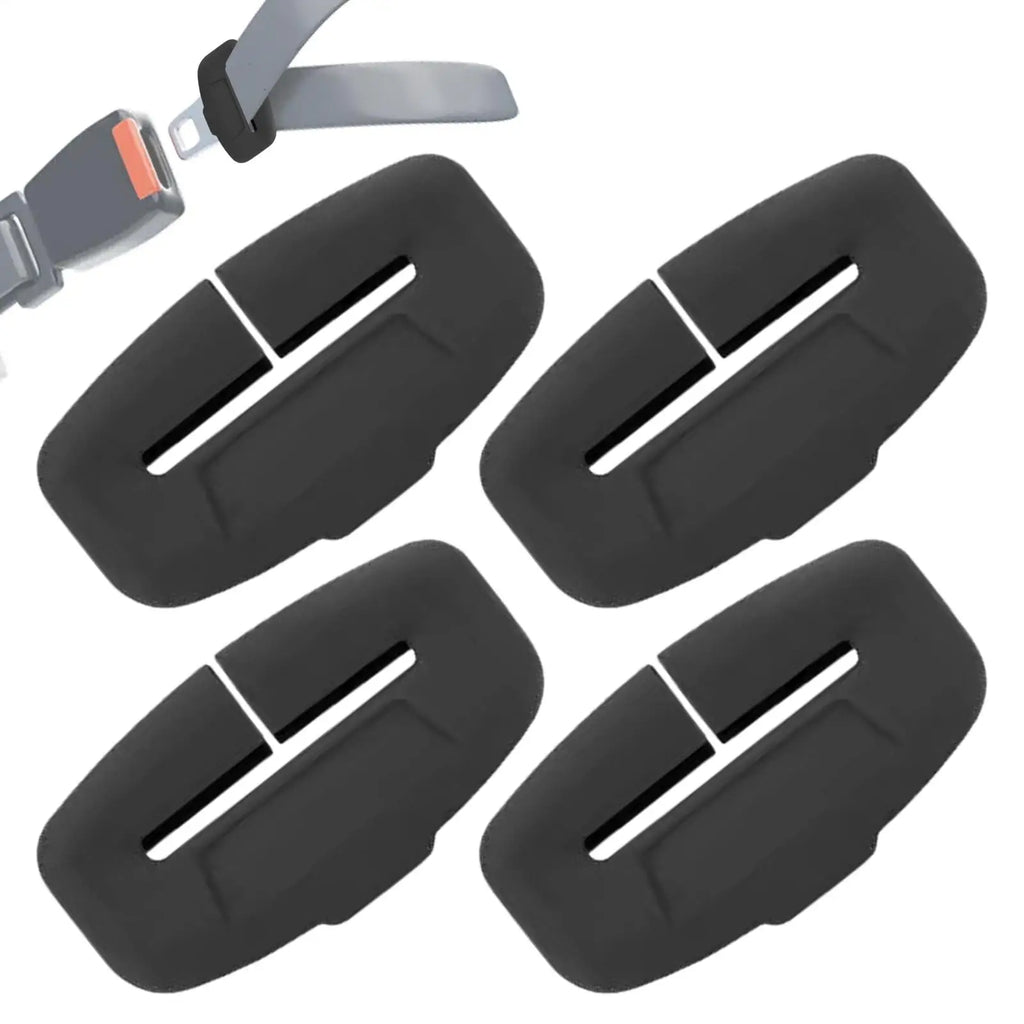 Silicone Seat Belt Buckle Protector Cover – 4 Pack Universal Seat Belt Buckle Cover Babs
