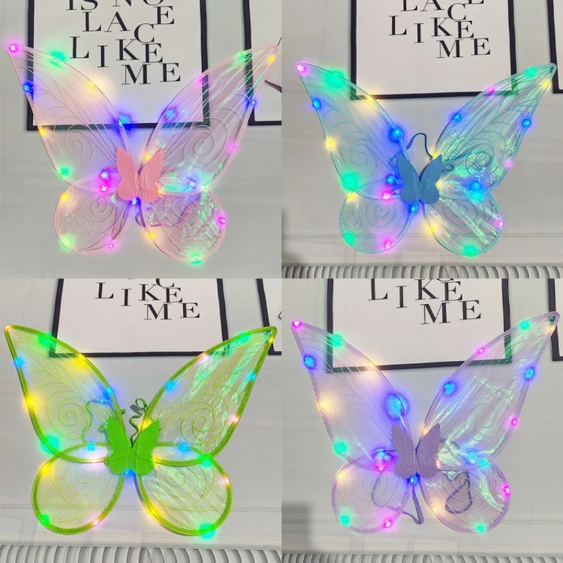 Foldable Fairy Butterfly Wings Kids Costume for Party & Play Kids Costume Wings Babs