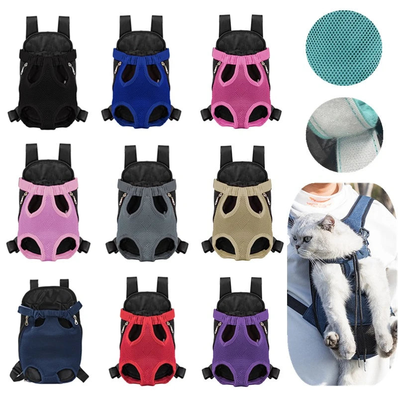 Breathable Mesh Pet Carrier Backpack – Small Dogs & Cats Pet Carrier Backpack Babs