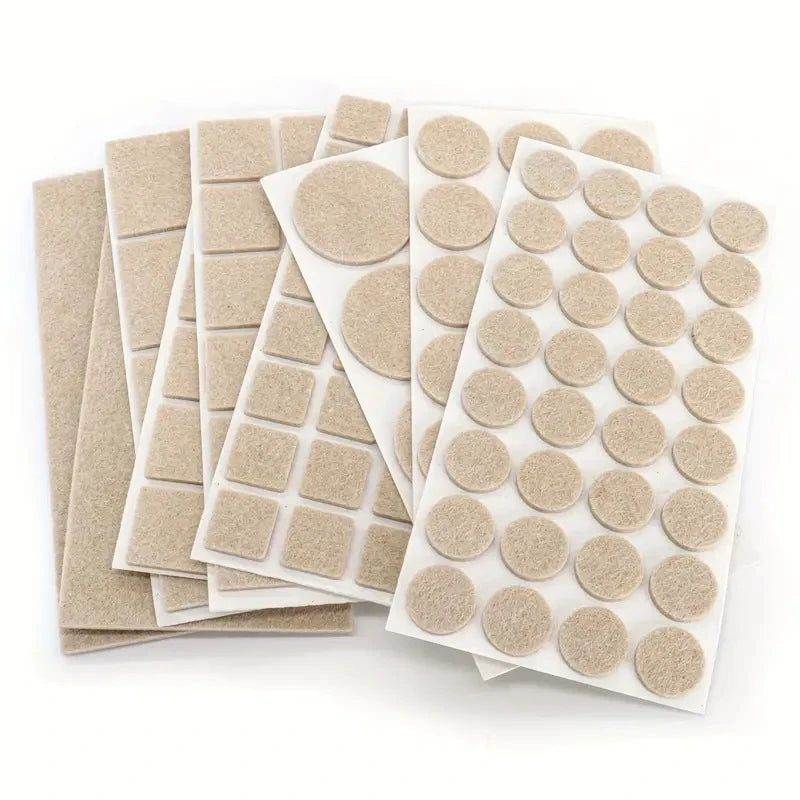 Self-Adhesive Felt Furniture Pads – Floor Scratch Protectors Furniture Floor Pads Babs