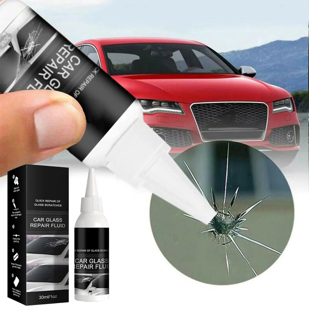 Car Windshield Repair Kit – DIY Chip & Crack Fix, 30ml Windshield Repair Kit Babs