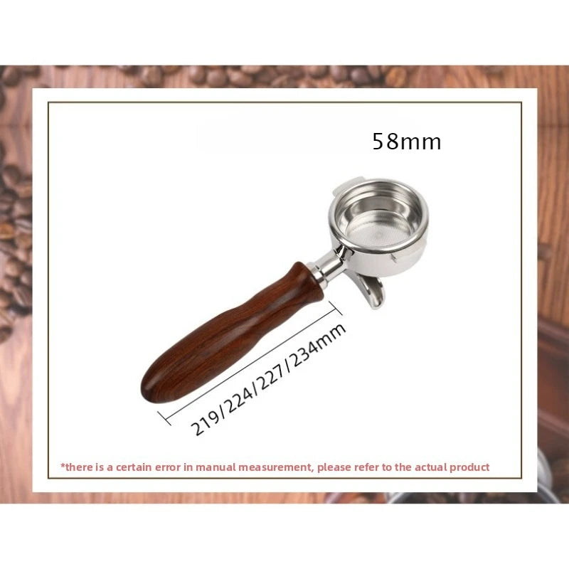 58mm Single Spout Coffee Portafilter – Stainless Steel Handle Coffee Portafilter Babs