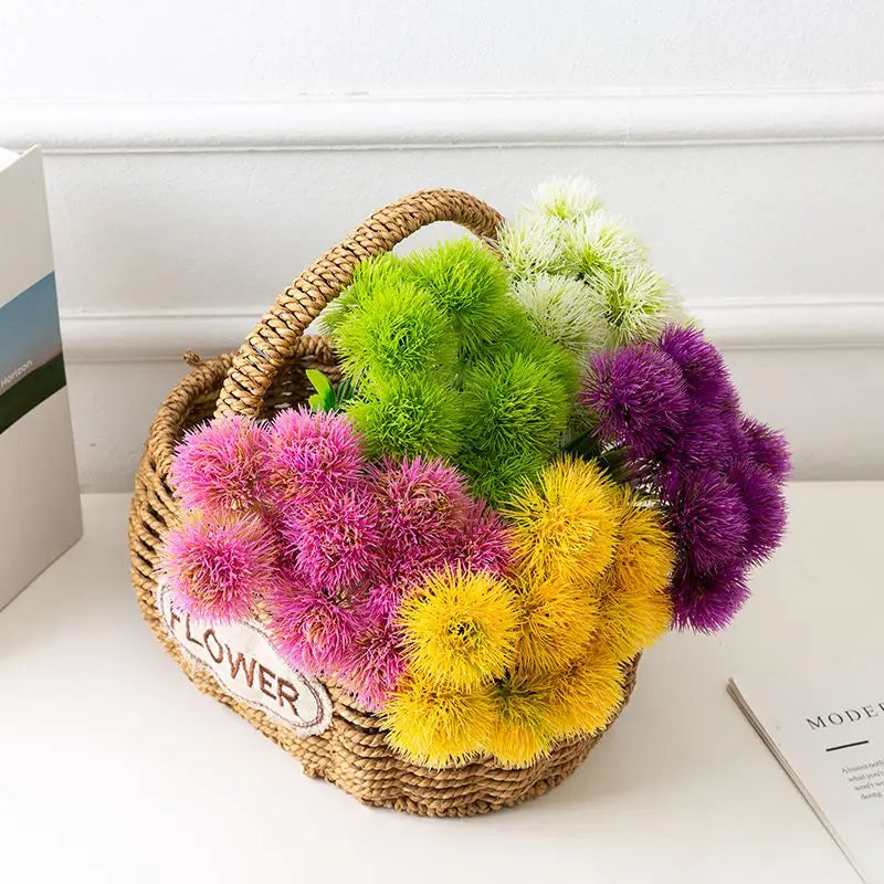 Dandelion Artificial Flowers UV Protection 10/20 Pcs – Home Décor Artificial Flowers Babs