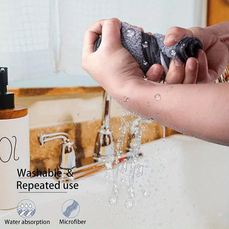 3-Pack Kitchen Sink Splash Mat – Microfiber Absorbent Faucet Mat Kitchen Sink Mat Babs