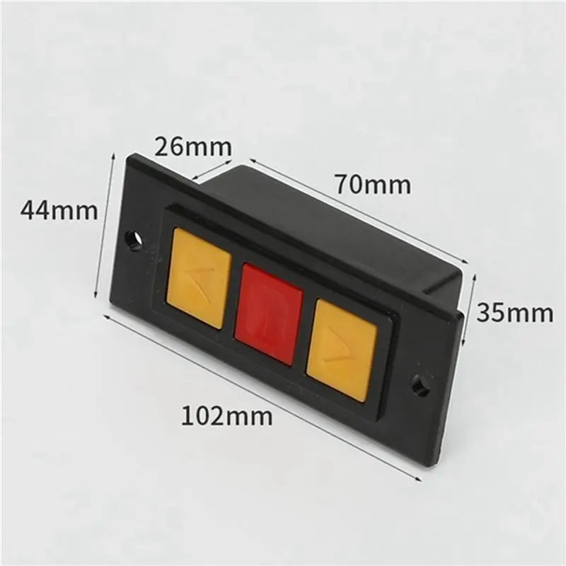 Garage Door Concealed Button Switch 2-Piece Set – Roll Door Door Button Switch Babs