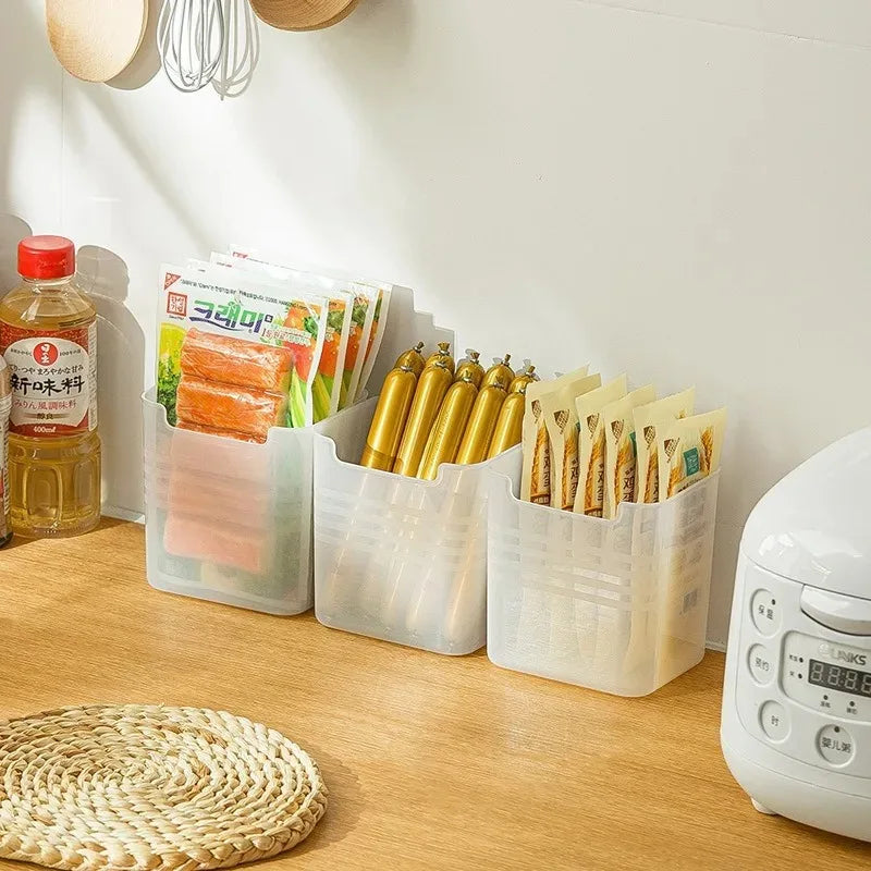 10-Piece Food Grade Fridge Door Storage Organizer Boxes Fridge Organizer Boxes Babs