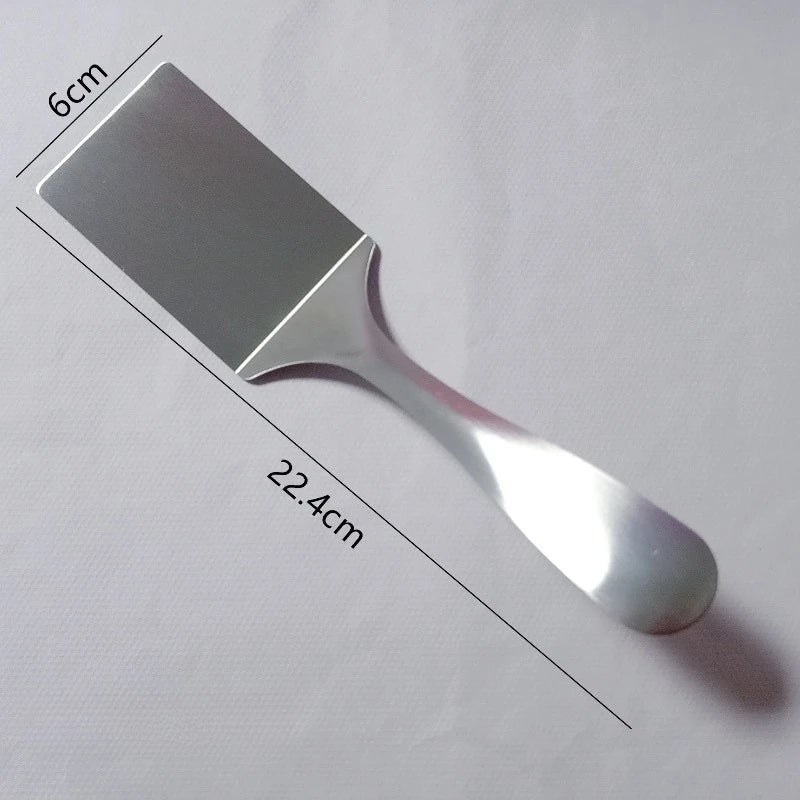 One-Piece Stainless Steel Spatula – Ergonomic Cooking Turner Cooking Spatula Babs A