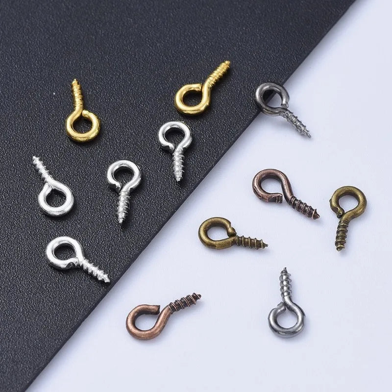720pcs Eyelet Screw Nails – DIY Jewelry Pendant Accessories Jewelry Making Findings Babs