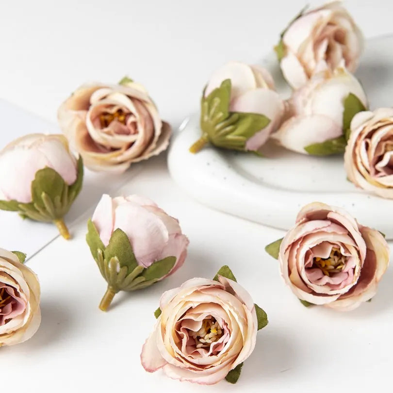 Artificial Silk Rose Flower Heads – DIY Wedding & Home Decor Artificial Silk Flowers Babs