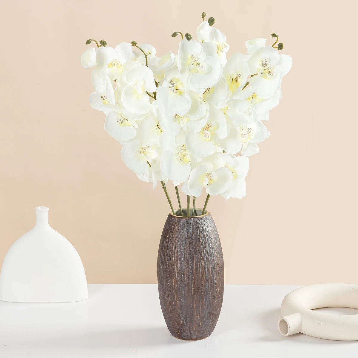 Silk Butterfly Orchid Artificial Flower Branch | Home & Wedding Artificial Flower Branch Babs
