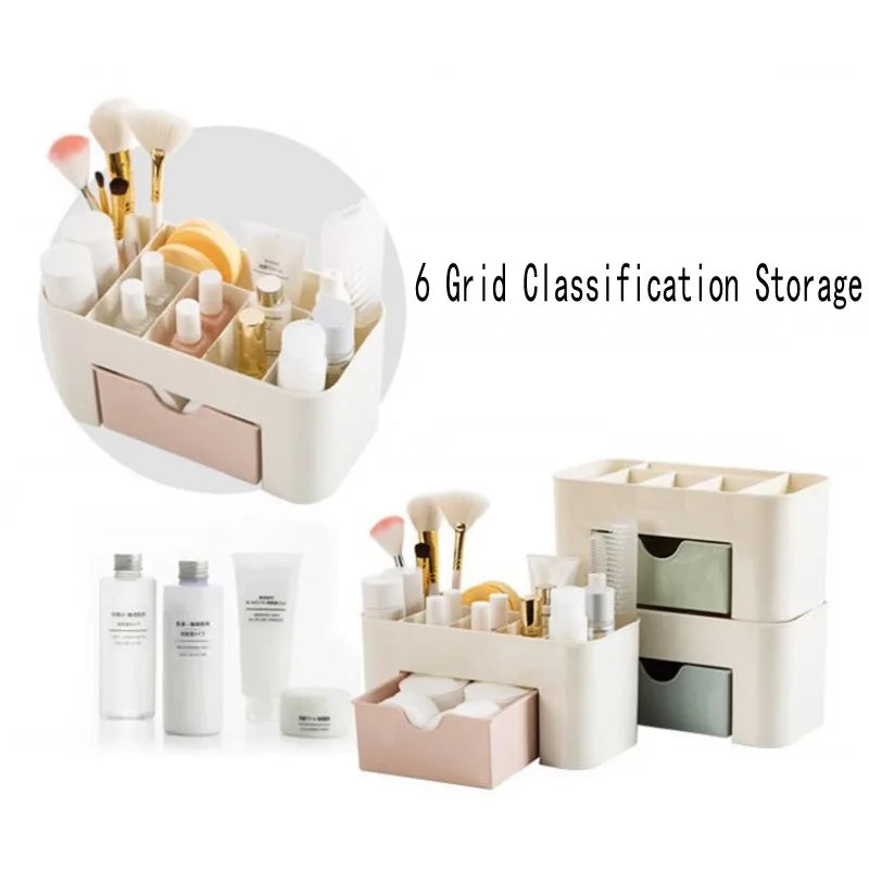 Makeup & Jewelry Storage Box with Drawer Organizer Makeup Storage Organizer Babs