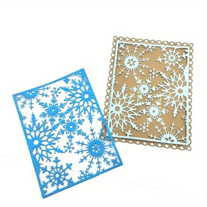 Carbon Steel Snowflake Flower Die Cut Template – Scrapbooking Scrapbooking Die Template Babs