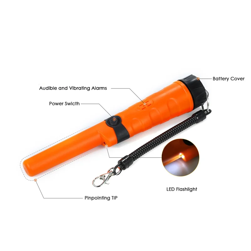 MD970 Waterproof Handheld Metal Detector – 10M Depth, High Sensitivity Handheld Metal Detector Babs