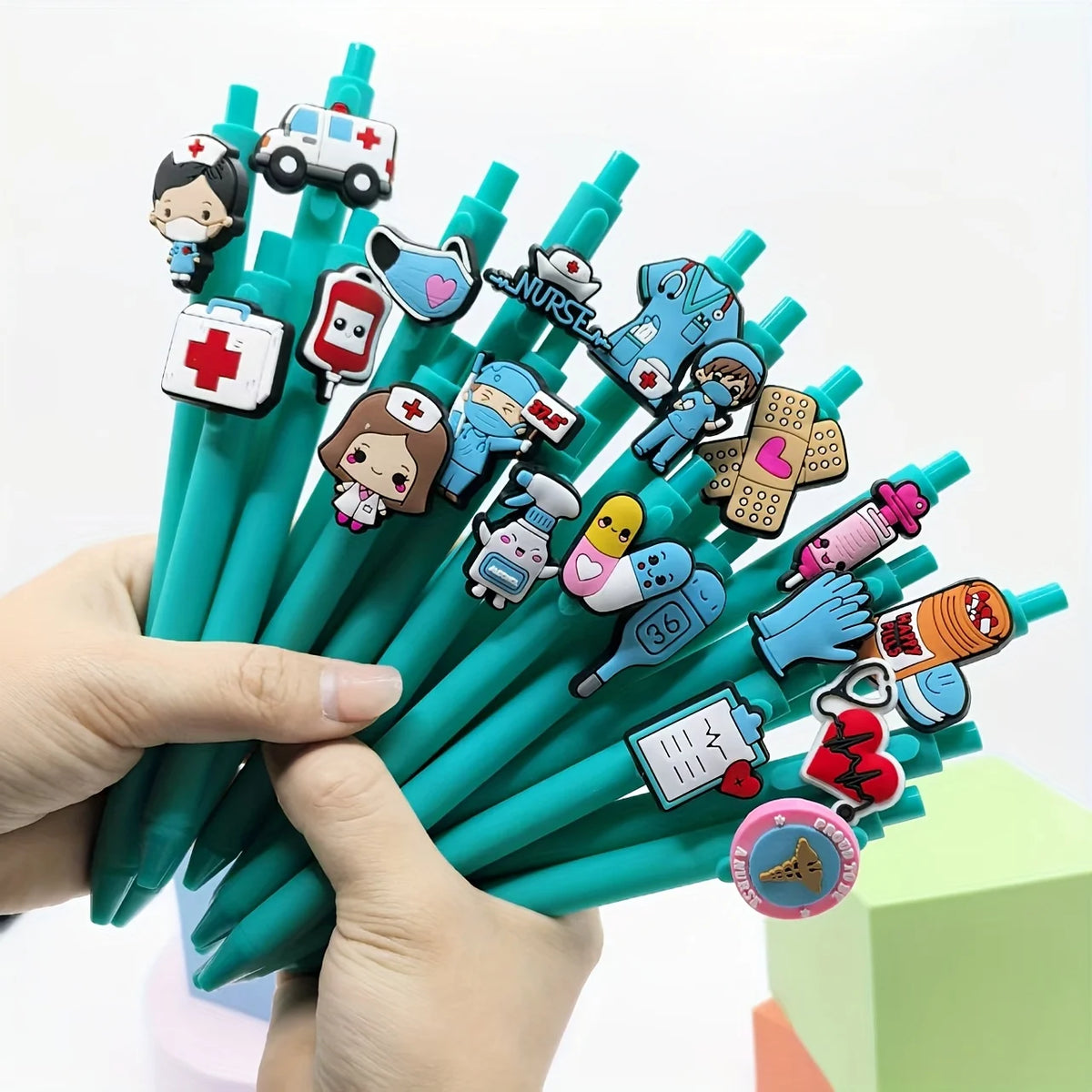 Nurse Doctor Gel Pens Set – Nurses Day Gift Pens 5/20/30 Pcs Novelty Gel Pen Set Babs