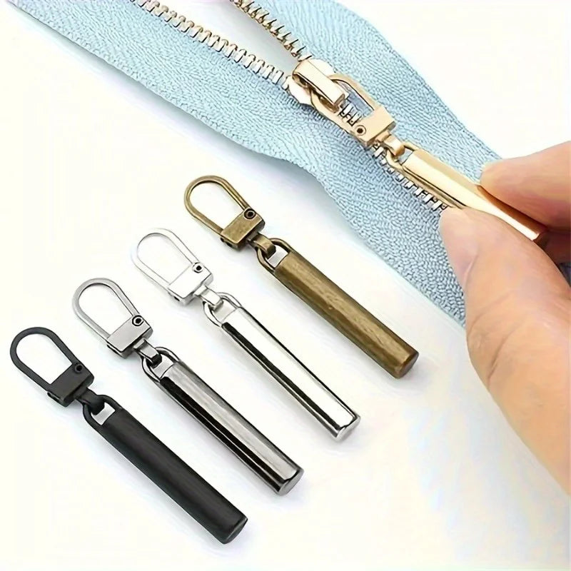 Metal Zipper Pull Replacement Sliders – DIY Sewing Repair Zipper Pull Slider Babs