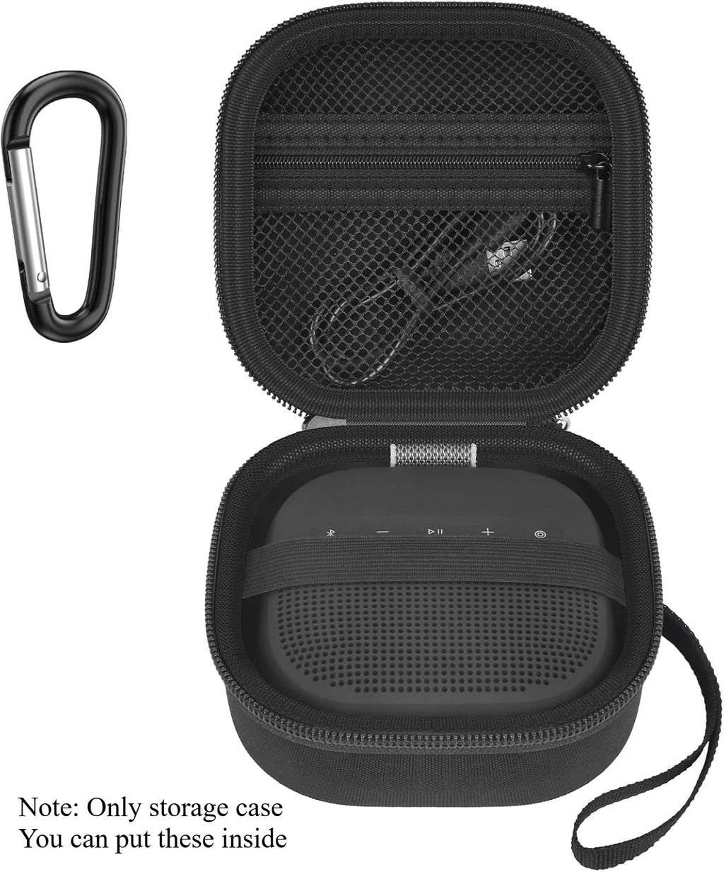 Paiyule Case for Bose SoundLink Micro 2 – Hard Shell Carry Bag Speaker Carrying Case Babs
