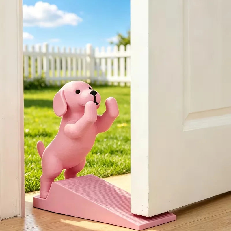 3D-Printed Labrador Doorstop – Cute Decorative Dog Door Wedge Decorative Doorstop Babs B-Pink