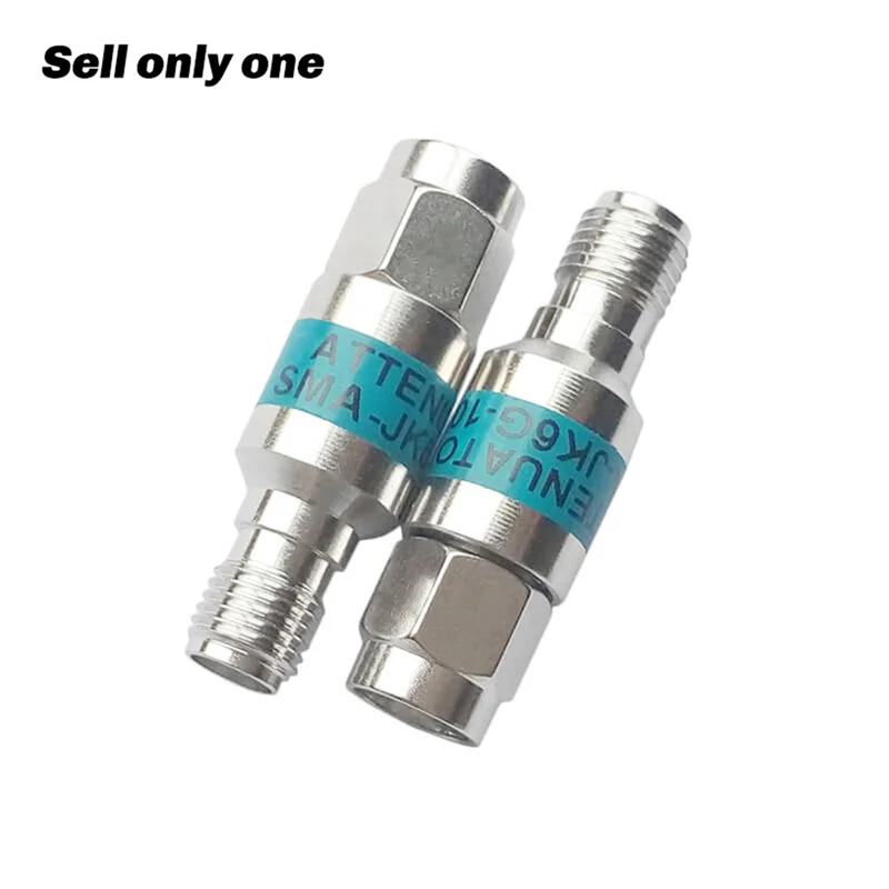 SMA RF Attenuator DC-6GHz 2W 50 Ohm Male to Female Coaxial RF Attenuator Babs