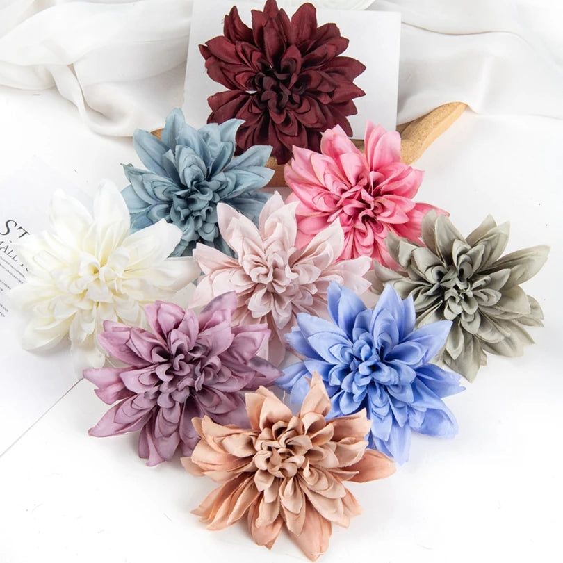 50/100pcs Silk Gerbera Artificial Flowers – Wedding & Party Decor Artificial Silk Flowers Babs