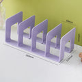 Desk Organizer Shelf for Books, Files & Magazines | 4-Section Desk Organizer Shelf Babs A3