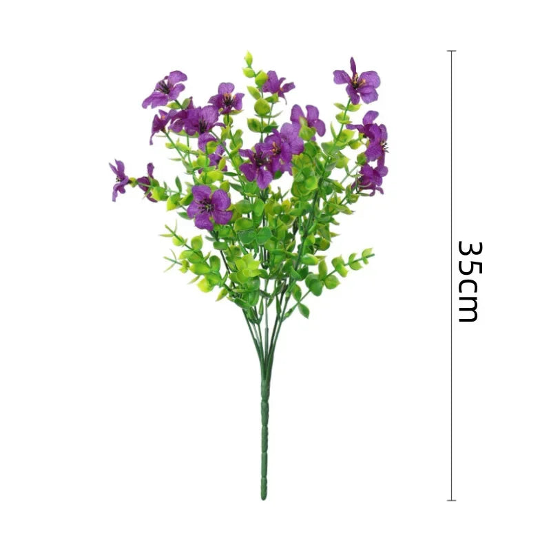 UV Fade-Proof Artificial Orchid Flowers – Garden & Home Decor Artificial Flowers Babs