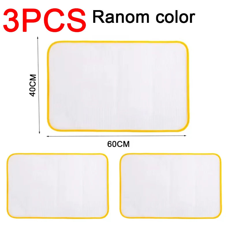 Ironing Mesh Protective Cloth – Anti-Scald Board Mat Cover Ironing Mesh Mat Babs 3pcs 40x60cm-random