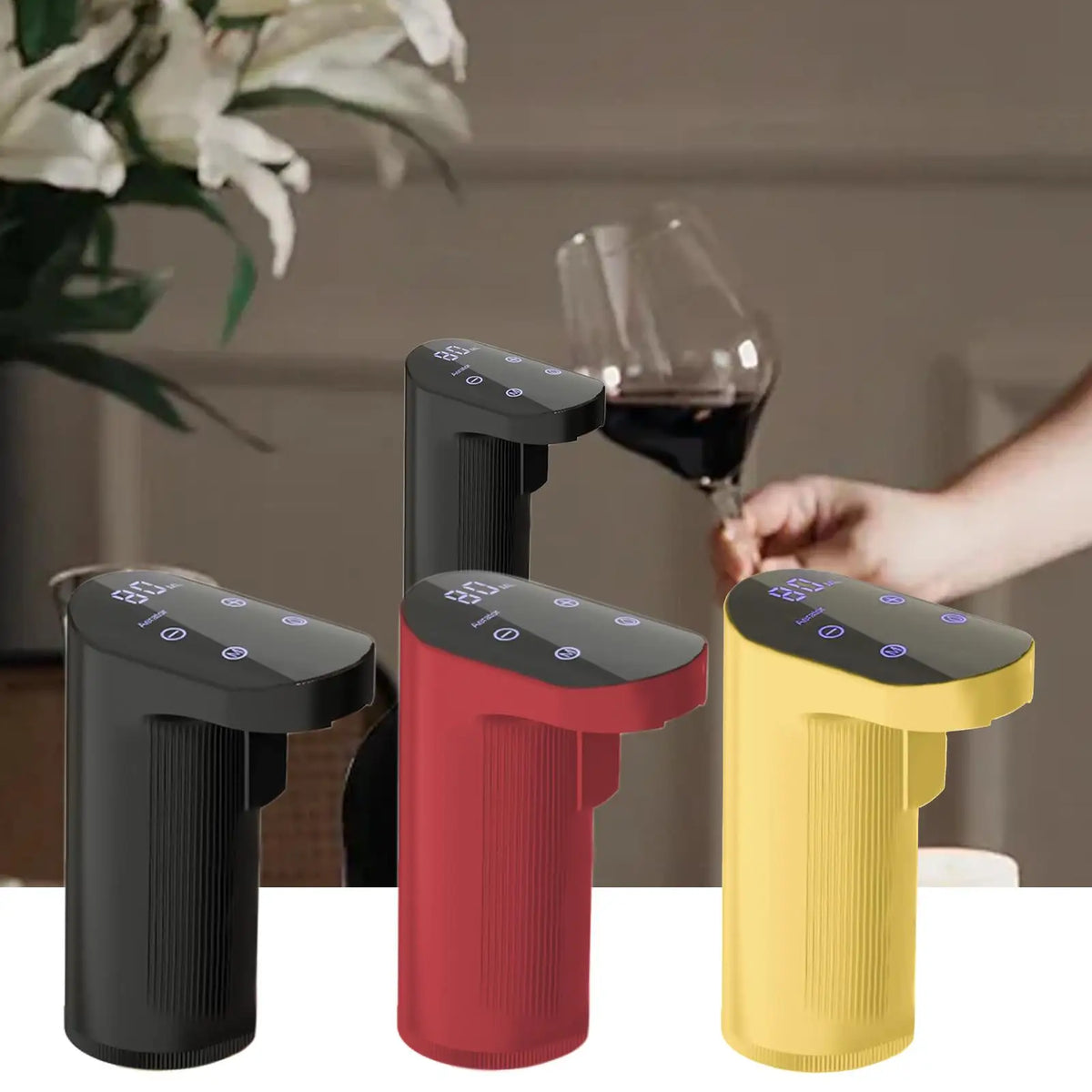 Electric Wine Dispenser USB Rechargeable Decanter Pump Electric Wine Dispenser Babs