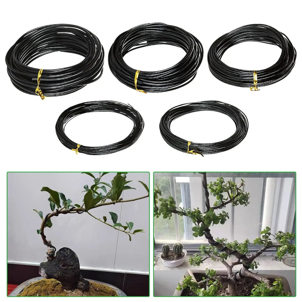 Aluminum Bonsai Training Wire – 4 Thicknesses, 5–15 m Bundles Bonsai Training Wire Babs