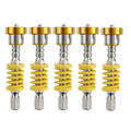 Magnetic Spring-Loaded Screwdriver Bits PH2 Set – 2/5 Pcs Screwdriver Bit Set Babs 5pcs yellow