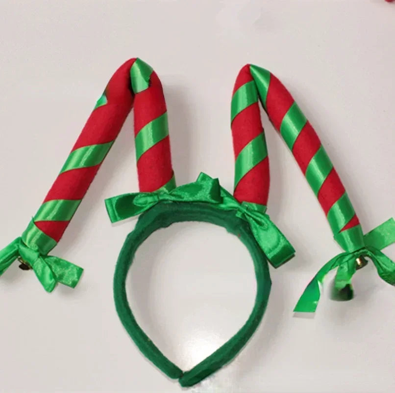 10pcs Cartoon Bow Knot Party Headbands – Kids & Adults Party Headband Set Babs