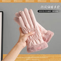 Women's Touchscreen Winter Gloves – Fleece Windproof Ski Winter Gloves Babs Pink