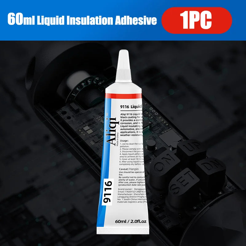 Waterproof Liquid Electrical Tape Insulating Sealant Wire Repair Liquid Electrical Tape Babs 60ml
