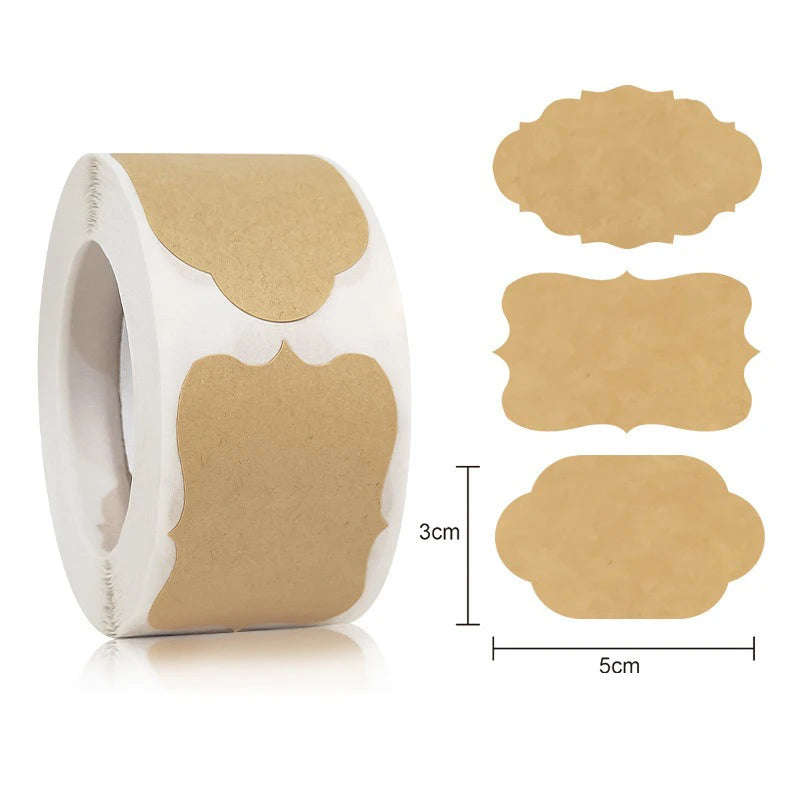 Spice Jar Self-Adhesive Label Stickers – Kitchen Organizer Kitchen Label Stickers Babs B-37 250PCS